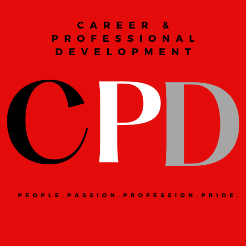 Red graphic with large letters "CPD" in black, white, and gray.