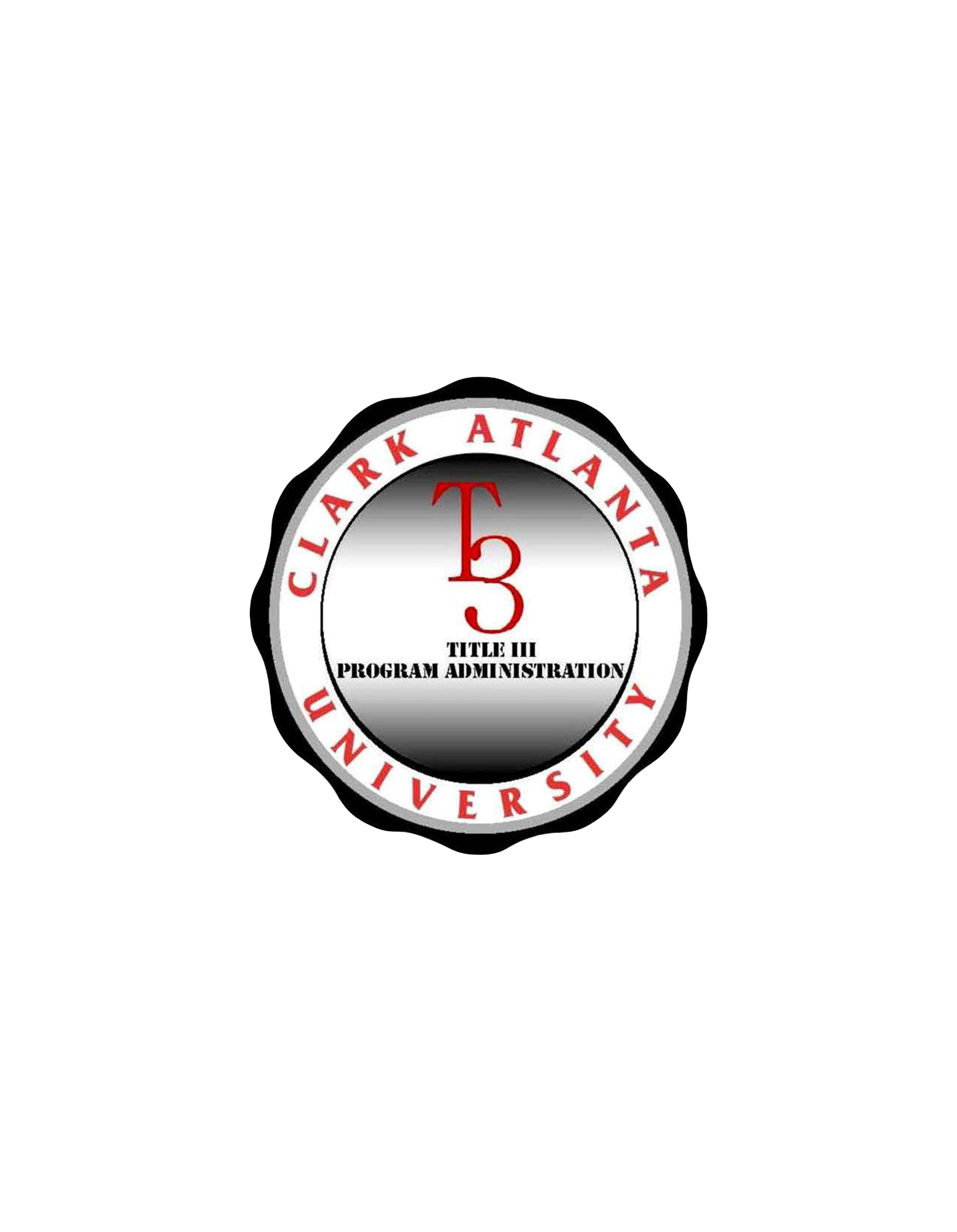 Clark Atlanta University T3 logo on a green background.