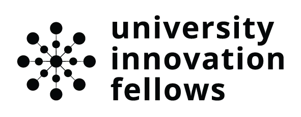University Innovation Fellows logo with stylized network icon.