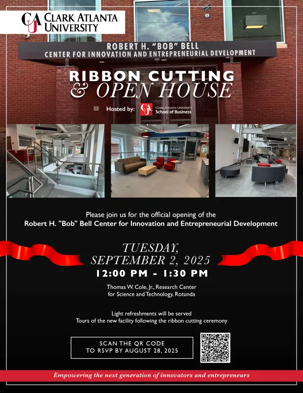 Ribbon Cutting & Open House hosted by Clark Atlanta University School of Business