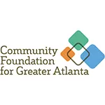 Community Foundation for Greater Atlanta logo with overlapping colored squares.