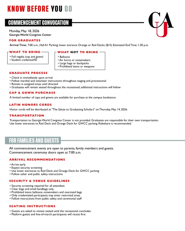 Event details and guidelines text document with contact information and agenda.