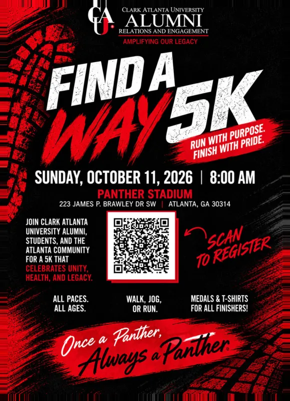 Find a way 5k flyer graphic