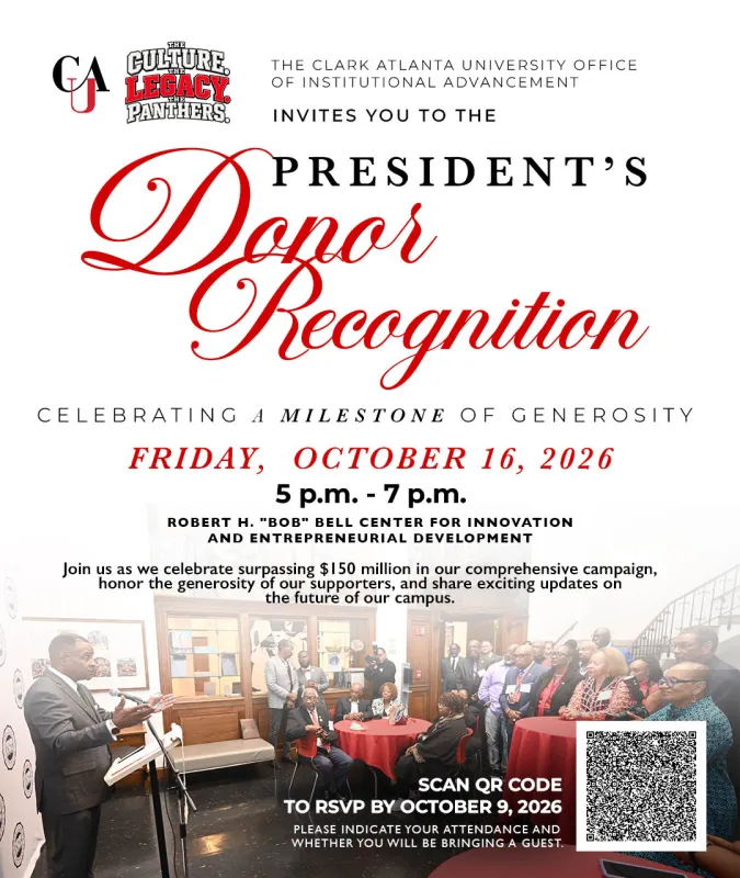 Presidents Donor Recognition 2026 Flyer 